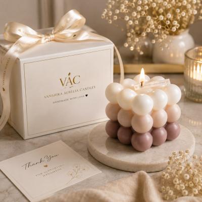 Bubble Cube Candle